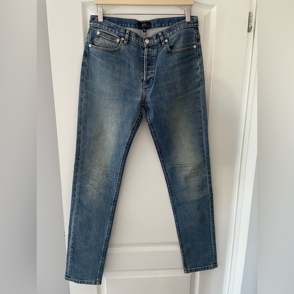A.P.C. Petit New Standard Blue Size 30